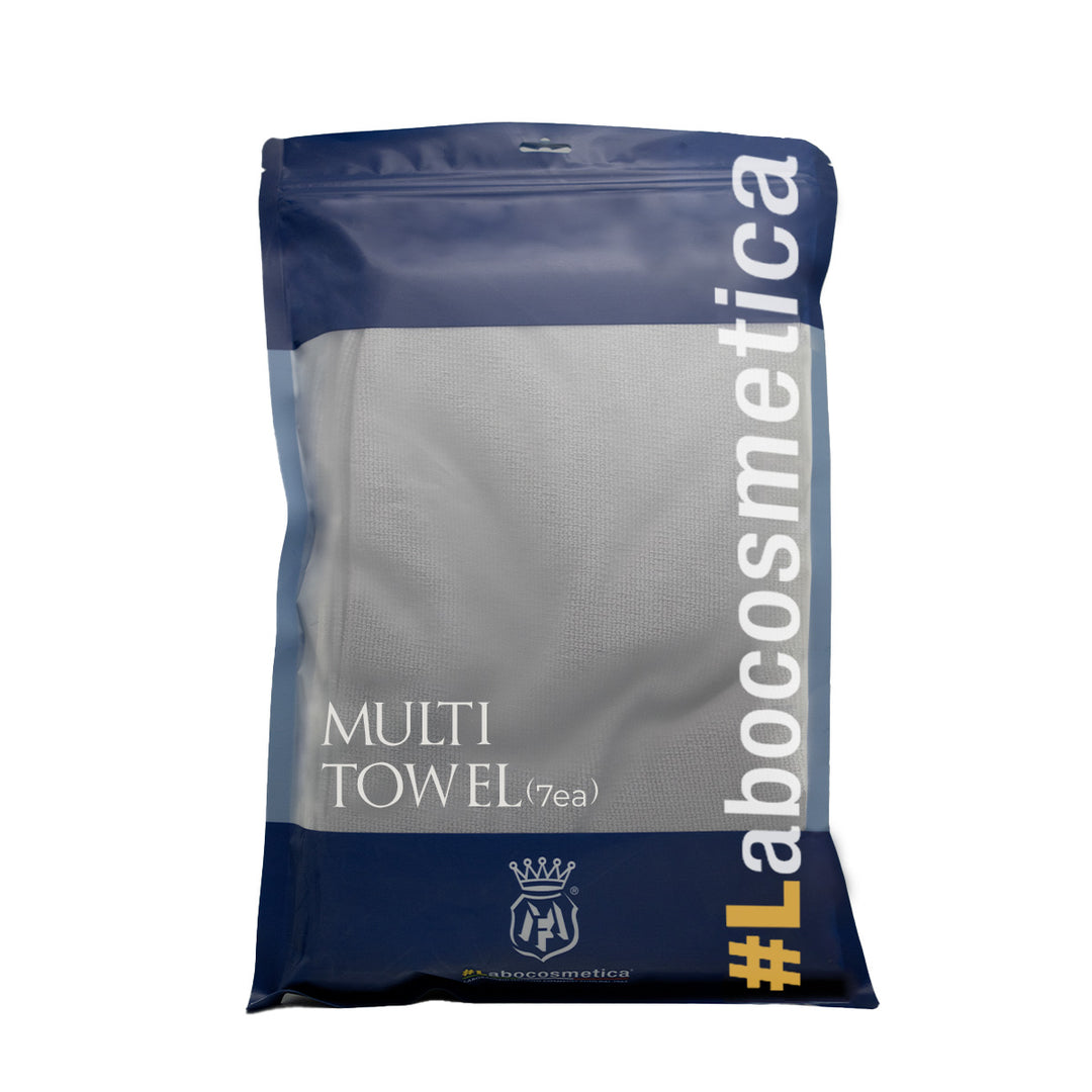 Labocosmetica Multi Towel - Microfibre Multi Usage (Paquet de 7)