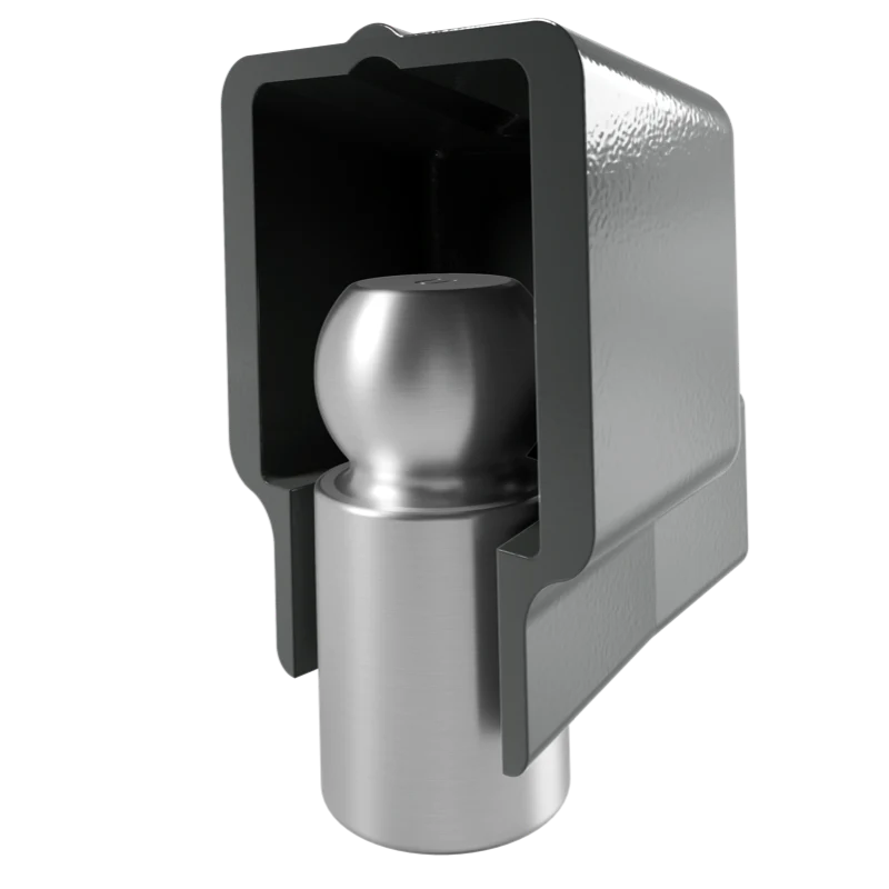 AMPLock BRU - Heavy Duty Boat Trailer Lock with Square Edge