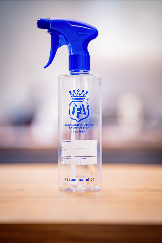 Labocosmetica Flacon Gradué avec Pulvérisateur - 500ML