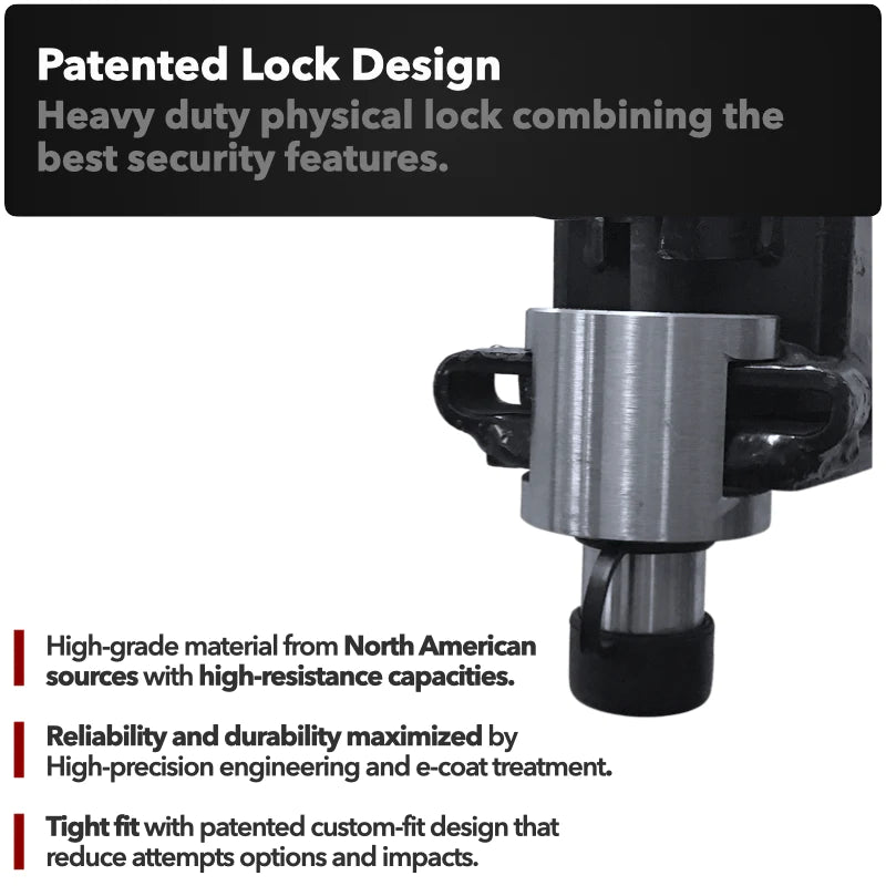 AMPLock GNB - Heavy Duty Lock Gooseneck Trailer Lock