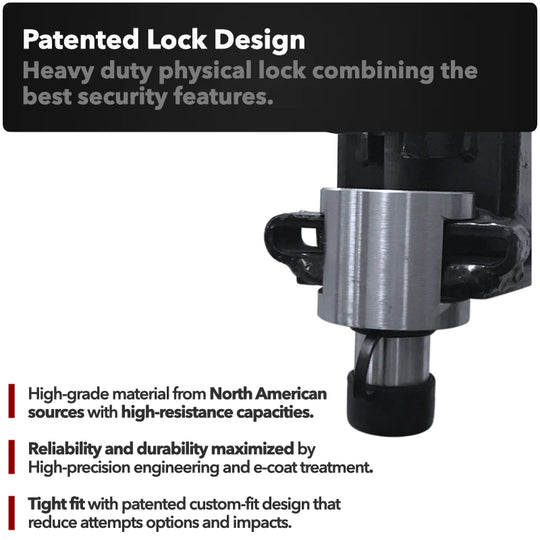 AMPLock GNB - Heavy Duty Lock Gooseneck Trailer Lock