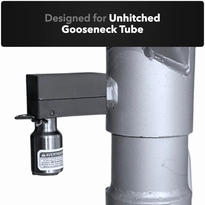AMPLock LBG - Strong Lock for Unhitched Gooseneck Hitch Tube