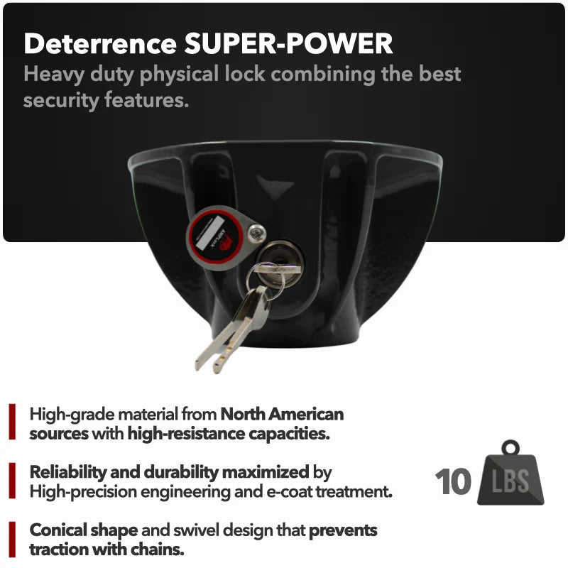 AMPLock LPCVR - Heavy Duty Fifthwheel Lock