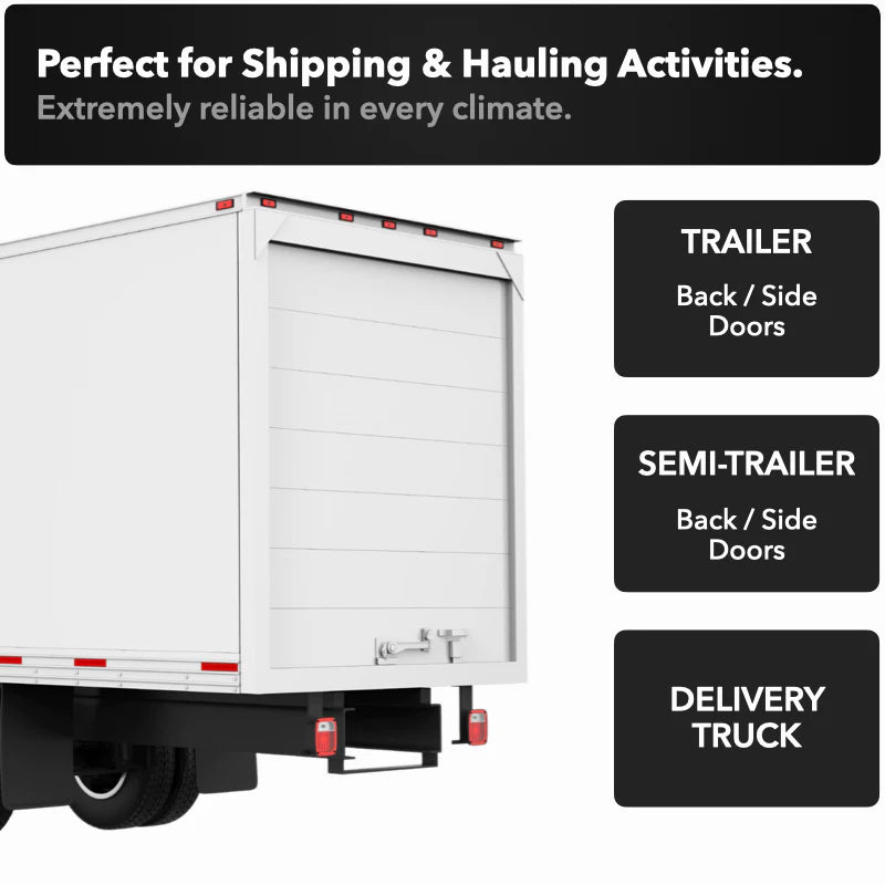 AMPLock PRD - Heavy Duty Lock for Truck Trailer Roll-Up Style Doors ONLY