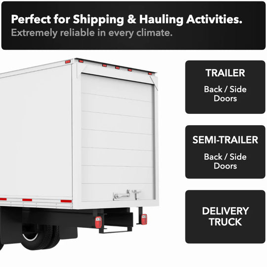 AMPLock PRD - Heavy Duty Lock for Truck Trailer Roll-Up Style Doors ONLY