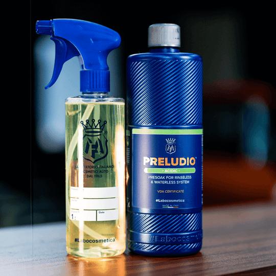 Labocosmetica PRELUDIO ACIDIC - Prélavage Pour Système Sans Rinçage Et Sans Eau