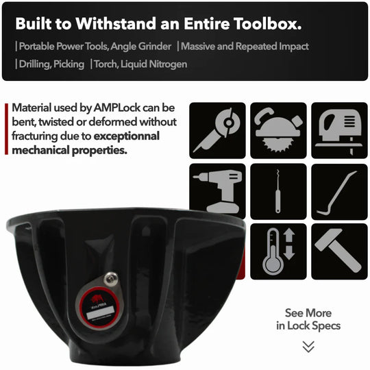 AMPLock LPCVR - Heavy Duty Fifthwheel Lock