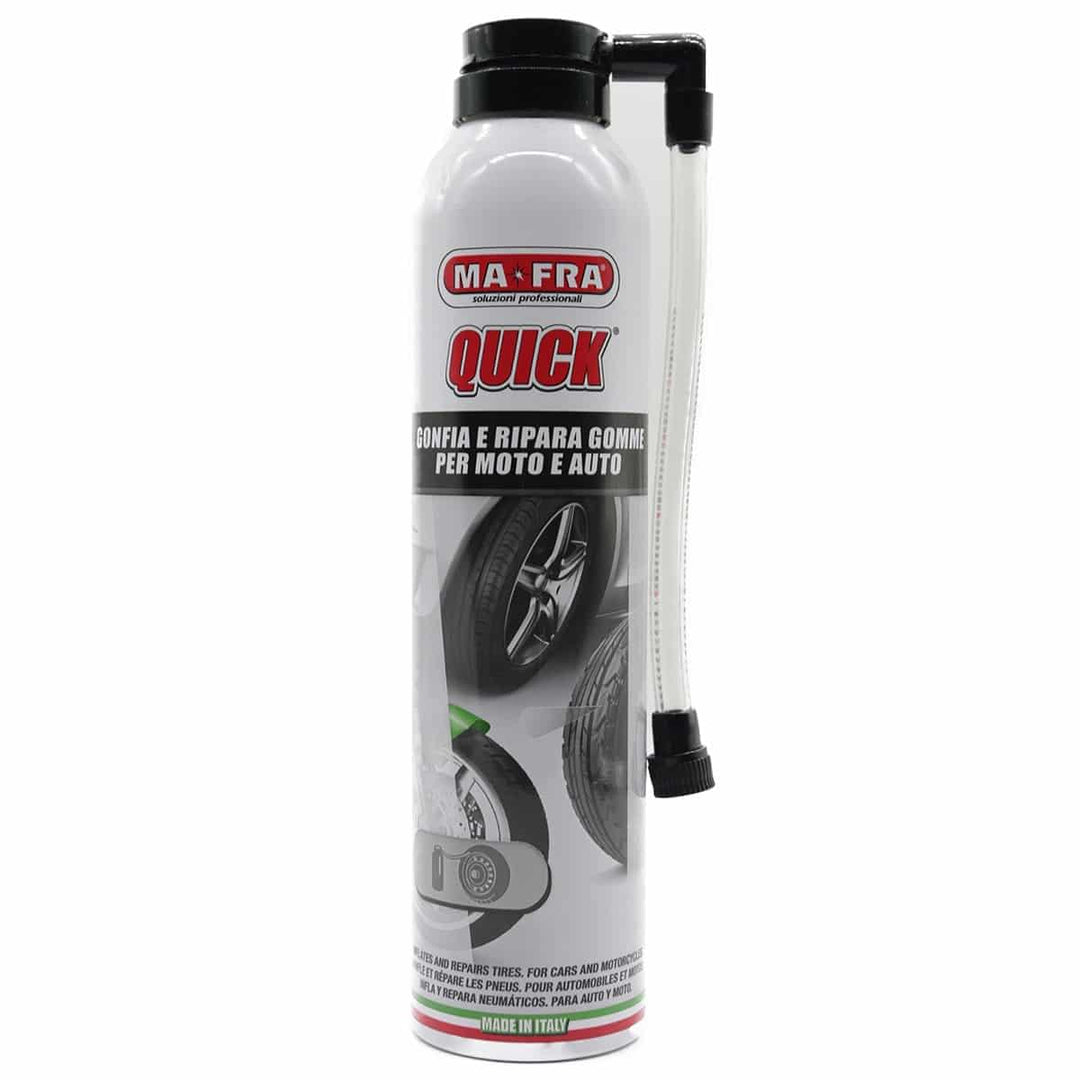 Inflates and Repairs Tires