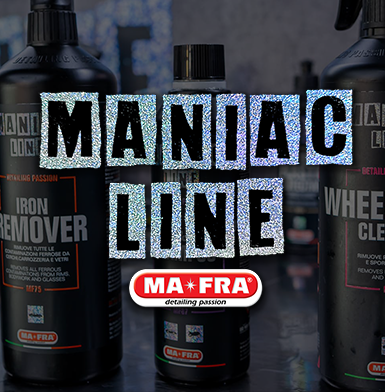 Découvrez l'excellence de Maniac Line par MA-FRA : l'ultime en soin automobile.