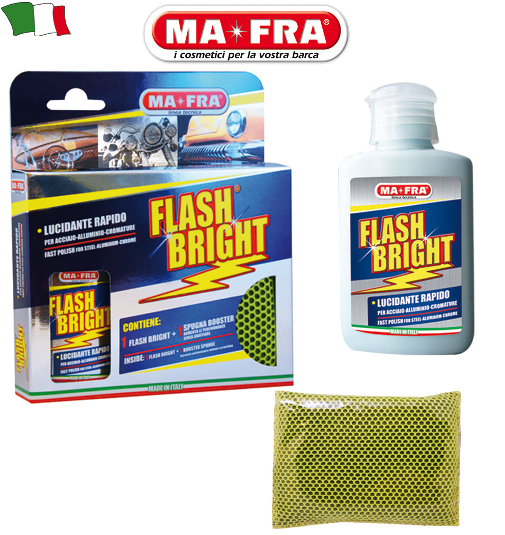 Kit Flash Bright - Polissage rapide pour Chrome