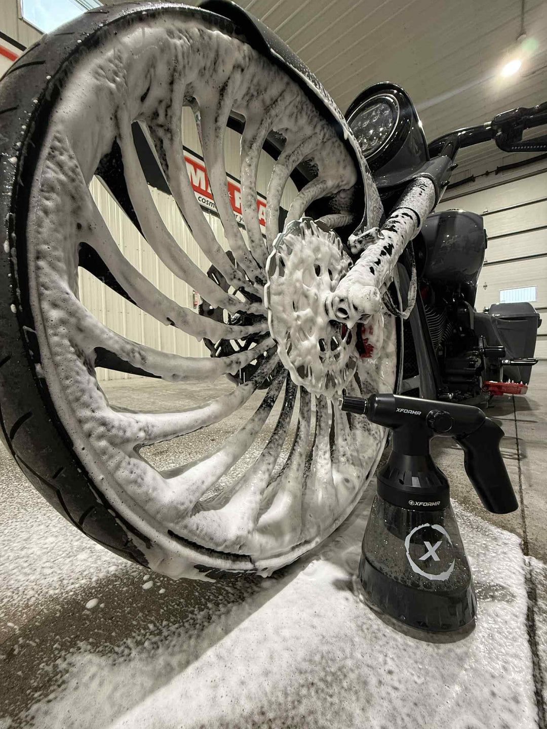 XFOAMR - Electric Dry Foam Gun