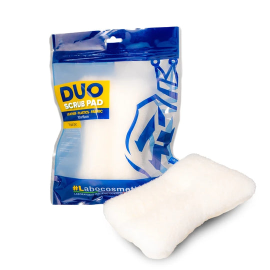 Labocosmetica DUO - Scrub Pad for Plastic, Fabric and Leather