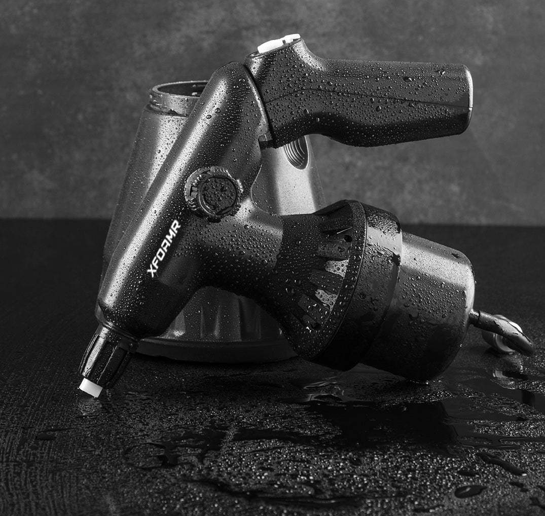 XFOAMR - Electric Dry Foam Gun