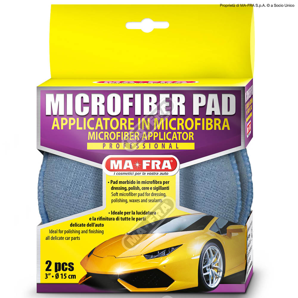 Microfiber Applicator Pad | Car Coating Applicator Pad, Light Green